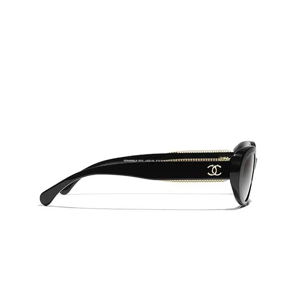 Kính Mát Chanel CH5515 C62248 54-18 Màu Đen - Kính mắt - Vua Hàng Hiệu