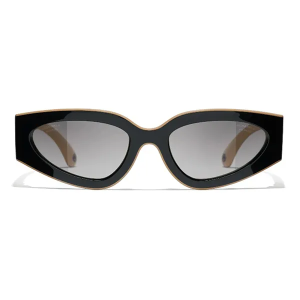 Kính Mát Chanel CH6056-C534M3 Sunglasses Màu Be - Đen - Kính mắt - Vua Hàng Hiệu