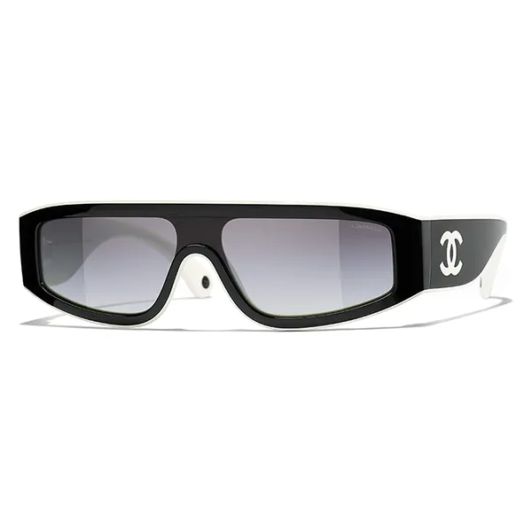 Kính Mát Chanel CH6057 1656S6 Sunglasses Màu Trắng - Đen - Kính mắt - Vua Hàng Hiệu