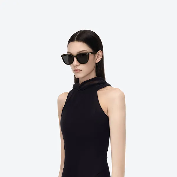 Kính Mát Gentle Monster Bloomo BR3 Classic Square Sunglasses With A Brown Frame Màu Nâu Xám - Kính mắt - Vua Hàng Hiệu