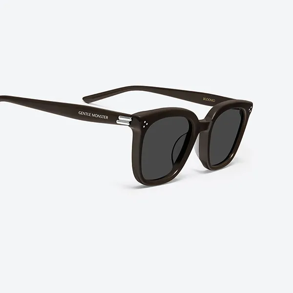 Kính Mát Gentle Monster Bloomo BR3 Classic Square Sunglasses With A Brown Frame Màu Nâu Xám - Kính mắt - Vua Hàng Hiệu