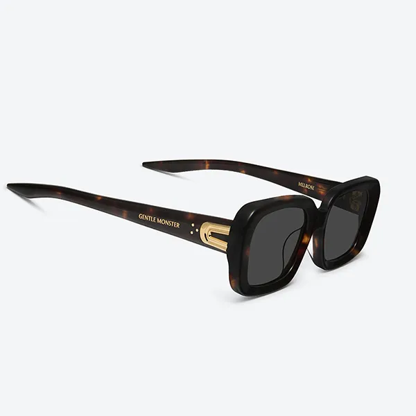 Kính Mát Gentle Monster Sunglasses Melrose T1 Màu Xám/Havana - Kính mắt - Vua Hàng Hiệu