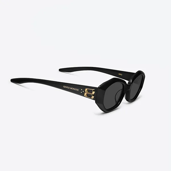 Kính Mát Gentle Monster Sunglasses Miro 01 Màu Xám Đen - Kính mắt - Vua Hàng Hiệu