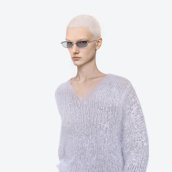 Kính Mát Gentle Monster Tarx 02(B) Sunglasses Màu Xanh Bạc - Kính mắt - Vua Hàng Hiệu