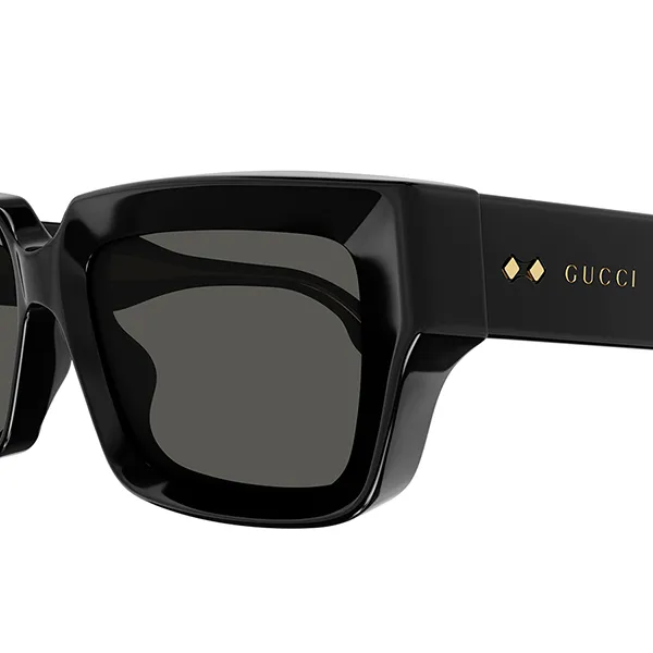 Kính Mát Gucci Square Unisex Sunglasses GG1529S-001 Màu Đen - Kính mắt - Vua Hàng Hiệu