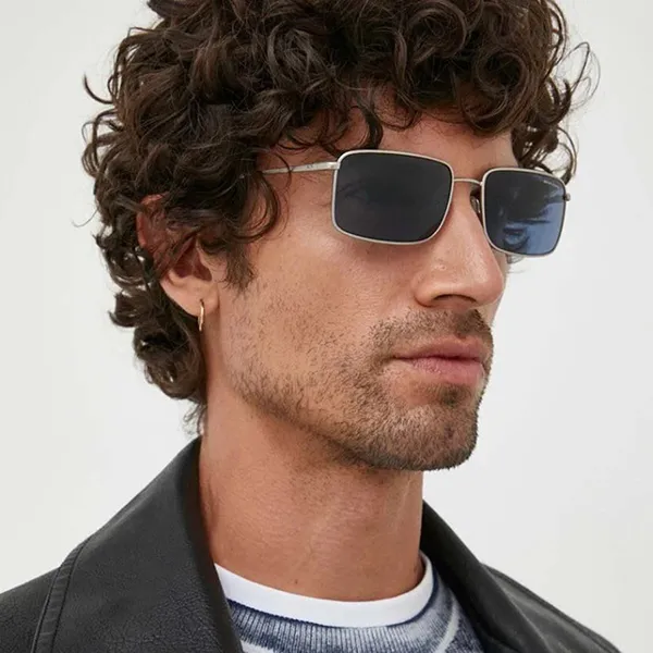 Kính Mát Nam Armani Exchange Sunglasses 0AX2044S 60208058 Màu Xanh/Bạc - Kính mắt - Vua Hàng Hiệu