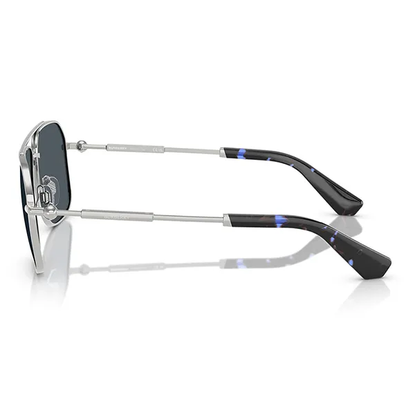 Kính Mát Nam Burberry Sunglasses 0BE3159 10058759 Màu Bạc - Kính mắt - Vua Hàng Hiệu