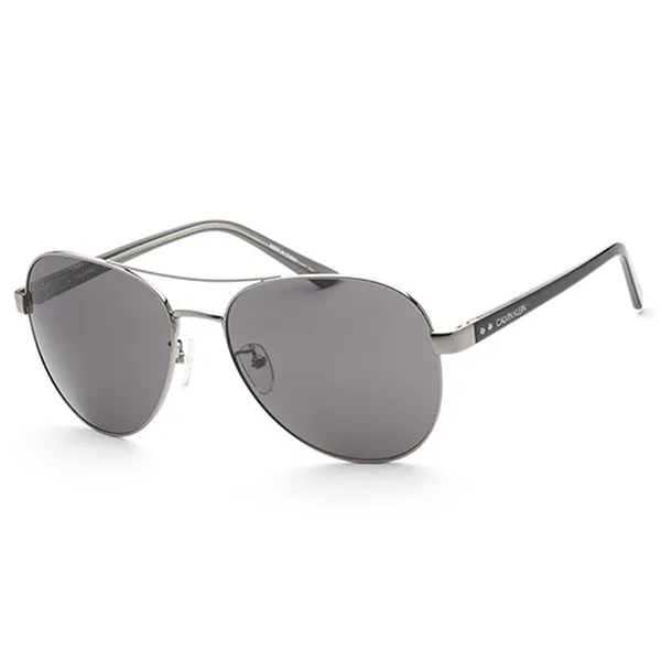 Kính Mát Nam Calvin Klein CK18302SK-009 Platinum Label 63mm Màu Xám - Kính mắt - Vua Hàng Hiệu