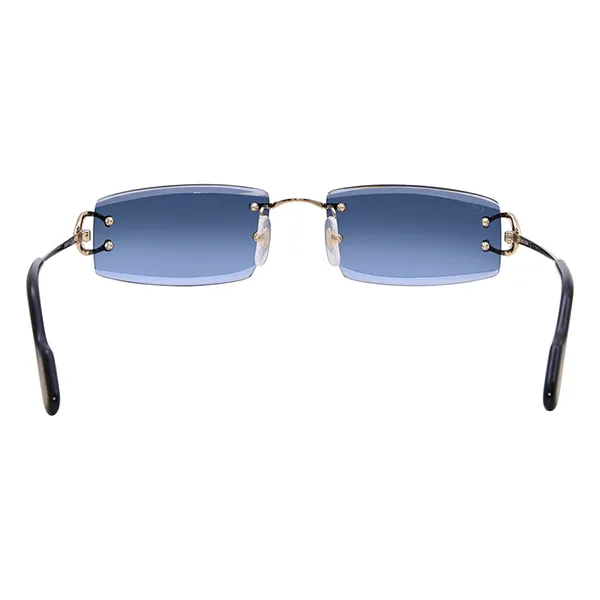 Kính Mát Nam Cartier Sunglasses CT0465S 002 Màu Xanh Blue - Kính mắt - Vua Hàng Hiệu
