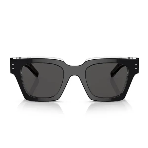 Kính Mát Nam Dolce & Gabbana D&G Grey Square Men's Sunglasses DG4413 675/R5 48 Màu Đen Xám