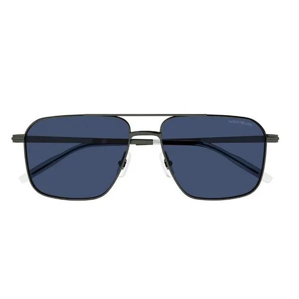 Kính Mát Nam Montblanc Sunglasses MB0278S 003 Màu Xanh/Đen - Kính mắt - Vua Hàng Hiệu
