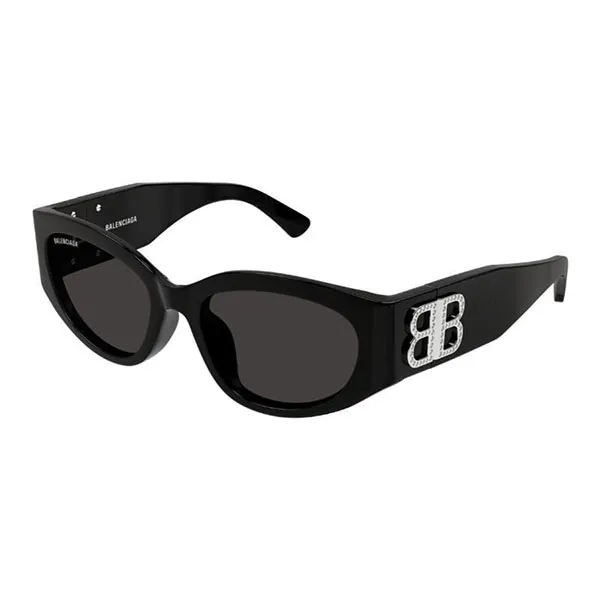 Kính Mát Nữ Balenciaga Sunglasses BB0324SK 014 Màu Đen - Kính mắt - Vua Hàng Hiệu