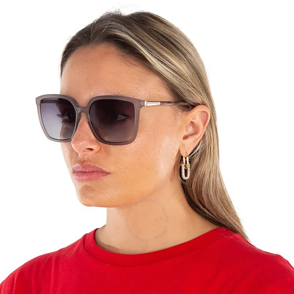 Kính Mát Nữ Calvin Klein CK Smoke Gradient Butterfly Ladies Sunglasses R717S 014 57 Màu Xám - Kính mắt - Vua Hàng Hiệu