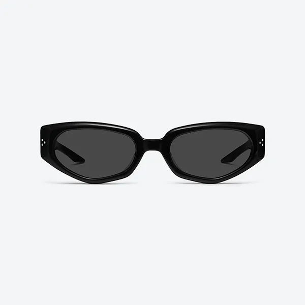 Kính Mát Nữ Gentle Monster Devon 01 Modern Cat-Eye Sunglasses In Black Màu Đen - Kính mắt - Vua Hàng Hiệu