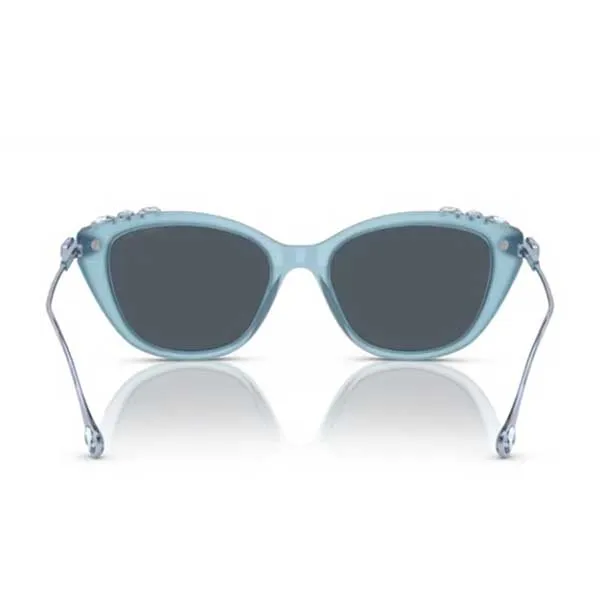 Kính Mát Nữ Swarovski Sunglasses 0SK6010F 20048755 Màu Xám - Xanh - Kính mắt - Vua Hàng Hiệu