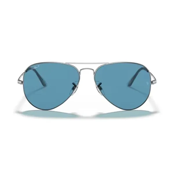 Kính Mát Rayban Aviator 0RB3689 004/S258 Màu Xanh Blue - Kính mắt - Vua Hàng Hiệu