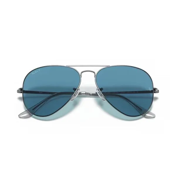 Kính Mát Rayban Aviator 0RB3689 004/S258 Màu Xanh Blue - Kính mắt - Vua Hàng Hiệu
