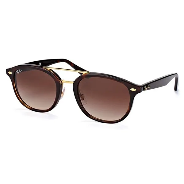 Kính Mát Rayban Square Sunglasses RB2183 122513 53 Màu Nâu - Kính mắt - Vua Hàng Hiệu