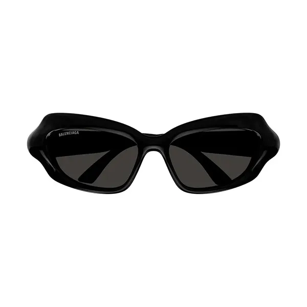 Kính Mát Unisex Balenciaga Shiny Black Sunglasses BB0354S 001 Màu Đen