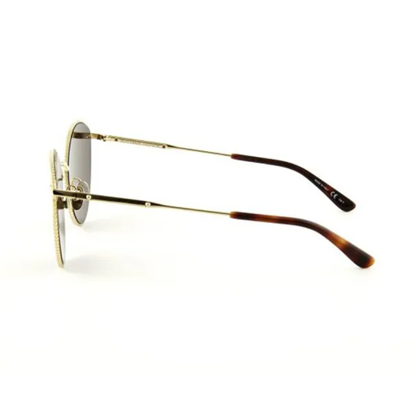 Kính Mát Unisex Bottega Veneta Sunglasses BV1194S 002 Màu Nâu/Vàng Gold - Kính mắt - Vua Hàng Hiệu