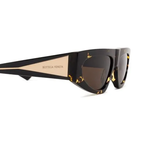 Kính Mát Unisex Bottega Veneta Sunglasses BV1277S 002 Màu Nâu Havana - Kính mắt - Vua Hàng Hiệu