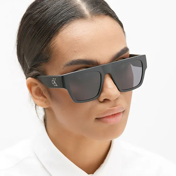 Kính Mát Unisex Calvin Klein CK 52mm Black Sunglasses CKJ22636S-002 Màu Đen - Kính mắt - Vua Hàng Hiệu