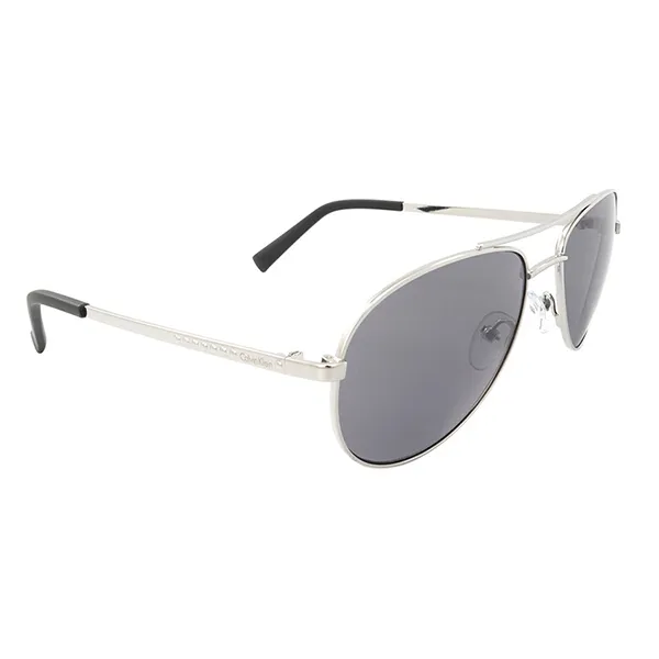 Kính Mát Unisex Calvin Klein Grey Pilot Sunglasses Sunglasses CKR165S 045 55 Màu Xám - Kính mắt - Vua Hàng Hiệu
