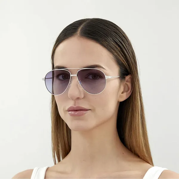 Kính Mát Cartier CT0298S 005 Màu Tím/Bạc - Kính mắt - Vua Hàng Hiệu