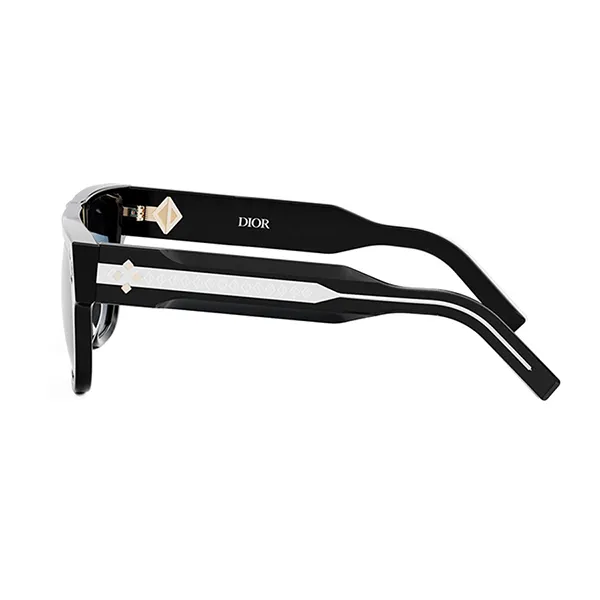 Kính Mát Unisex Dior CD Diamond S6I 10A0 Sunglasses Màu Đen
