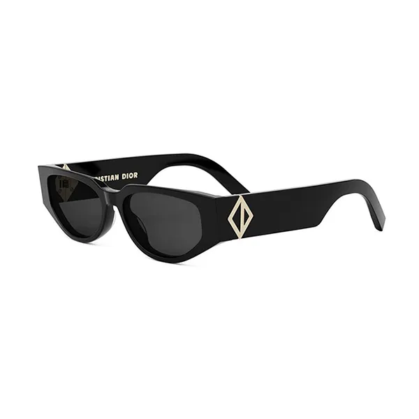 Kính Mát Unisex Dior CD Diamond S7I 10A0 Sunglasses Màu Đen - Kính mắt - Vua Hàng Hiệu