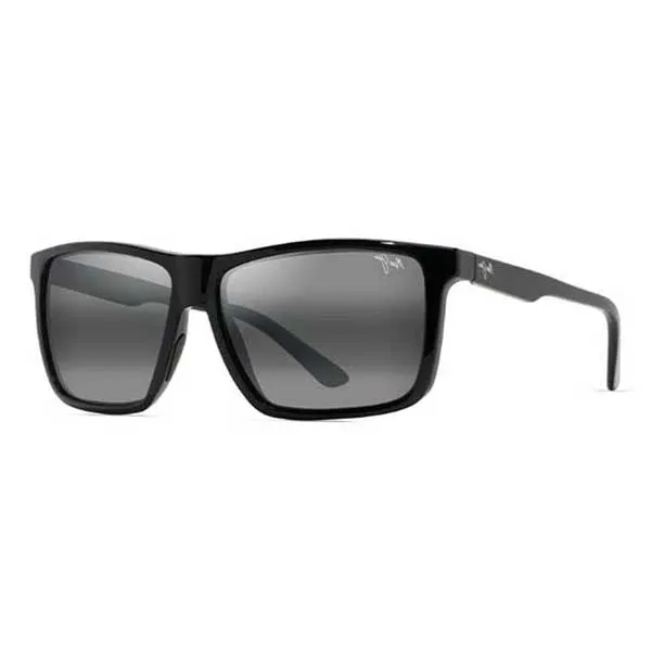 Kính Mát Unisex Maui Jim 610 02 Màu Đen - Kính mắt - Vua Hàng Hiệu