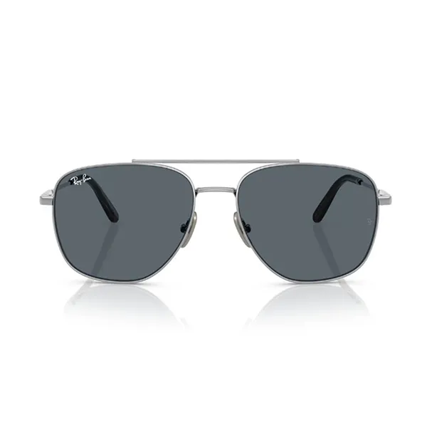 Kính Mát Unisex Rayban Aviator Sunglasses 0RB8097 9209R559 Màu Xanh Bạc - Kính mắt - Vua Hàng Hiệu