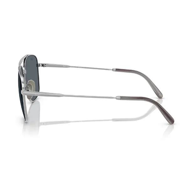 Kính Mát Unisex Rayban Aviator Sunglasses 0RB8097 9209R559 Màu Xanh Bạc - Kính mắt - Vua Hàng Hiệu