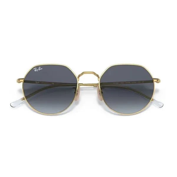 Kính Mát Unisex Rayban Sunglasses 0RB3565 001/8655 Màu Xanh/Vàng Gold - Kính mắt - Vua Hàng Hiệu