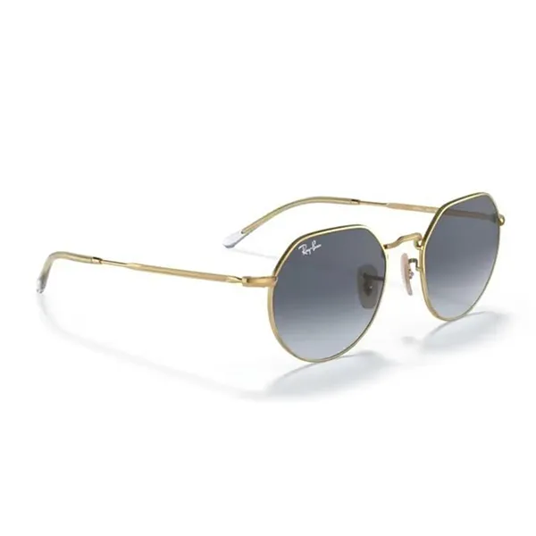 Kính Mát Unisex Rayban Sunglasses 0RB3565 001/8655 Màu Xanh/Vàng Gold - Kính mắt - Vua Hàng Hiệu