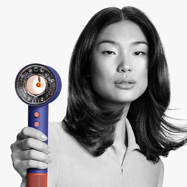 Máy Sấy Tóc Dyson Supersonic Nural™ HD16 Xanh Vinca/Cam Topaz Màu Xanh Phối Cam - Máy làm tóc - Vua Hàng Hiệu