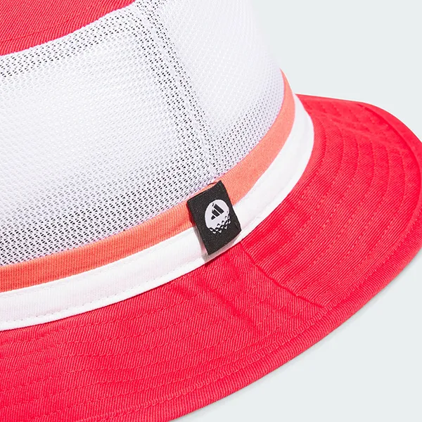Mũ Adidas Lưới Spring Bucket JD9896 Màu Trắng Phối Đỏ - Mũ nón - Vua Hàng Hiệu