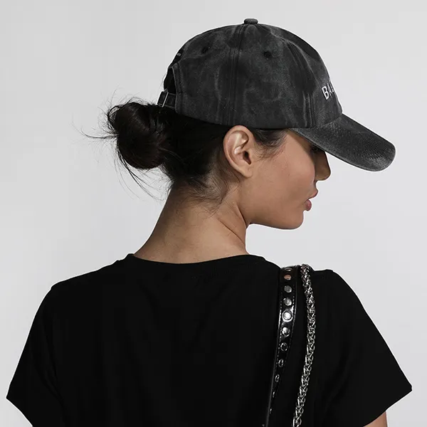 Mũ Badblood Vintage Logo Ball Cap Charcoal Màu Than Chì - Mũ nón - Vua Hàng Hiệu