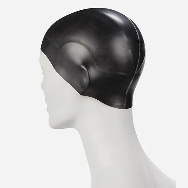 Mũ Bơi Người Lớn Speedo Aqua V Racing Cap Màu Đen
