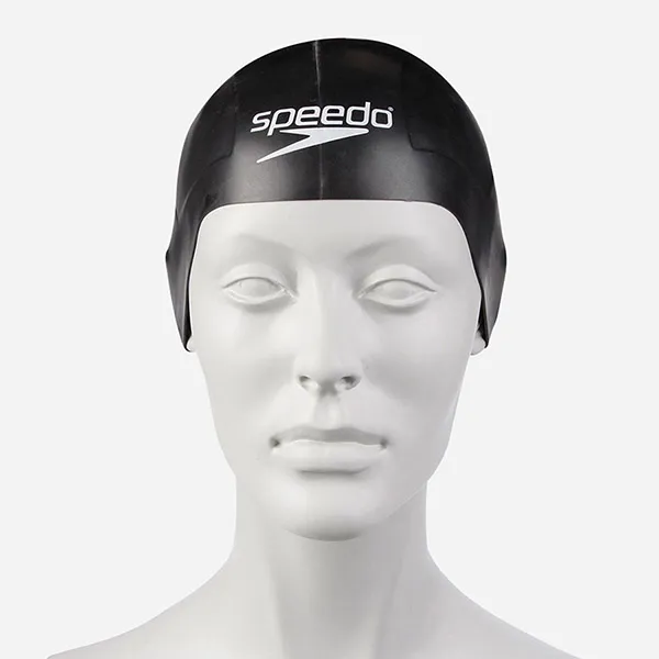 Mũ Bơi Người Lớn Speedo Aqua V Racing Cap Màu Đen