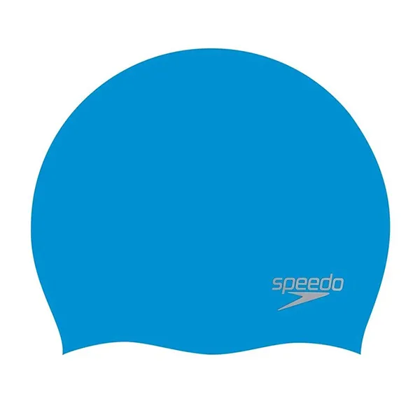 Mũ Bơi Người Lớn Speedo Moulded Silicone 8-70984D437 Màu Xanh Blue