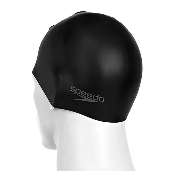 Mũ Bơi Người Lớn Speedo Plain Moulded Silicone 8-709849097 Màu Đen