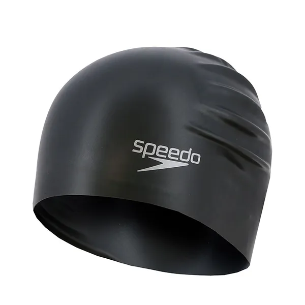 Mũ Bơi Người Lớn Speedo Plain Moulded Silicone 8-709849097 Màu Đen
