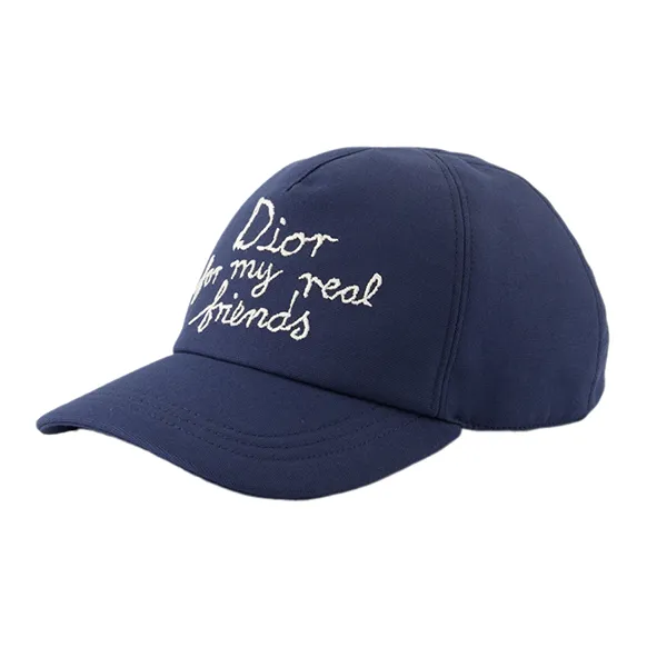 Mũ Dior Adjustable Cap Màu Xanh Navy - Mũ nón - Vua Hàng Hiệu