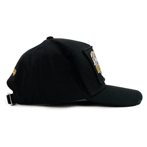 Mũ Dsquared2 Tiger Logo Cap Black Màu Đen