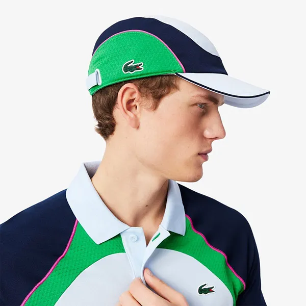 Mũ Lacoste Diamond Taffeta Tennis Cap RK9207H1A Phối Màu - Mũ nón - Vua Hàng Hiệu