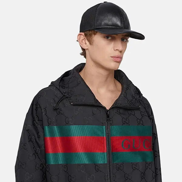 Mũ Nam Gucci GG Crystal Baseball Hat 780493 4HA8M 1060 Black Màu Đen Size S - Mũ nón - Vua Hàng Hiệu