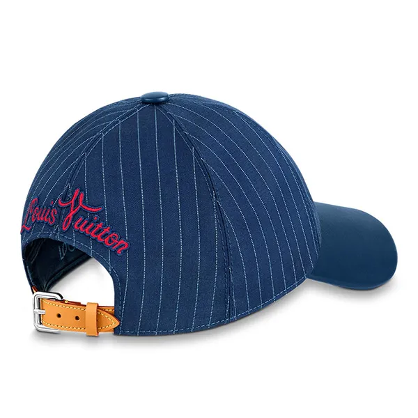 Mũ Nam Louis Vuitton LV Varsity Cap M7007M Màu Xanh Navy Size M - Mũ nón - Vua Hàng Hiệu