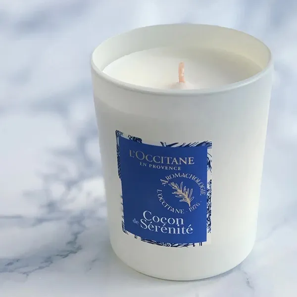 Nến Thơm L'Occitane CS Relaxing Cocon De Sérénité Candle 140g - Nến thơm - Vua Hàng Hiệu