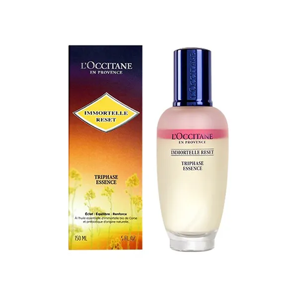 Nước Dưỡng Da L'Occitane Immortelle Reset Triphase Essence 150ml - Mỹ phẩm - Vua Hàng Hiệu